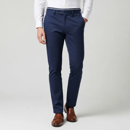 Atlas Slim-Fit Esnek Pamuklu Chino Pantolon