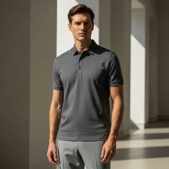 Signature Merserize Pamuklu Slim-Fit Polo Yaka Tişört